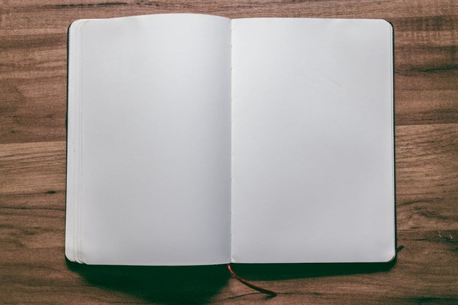 A Blank Notebook