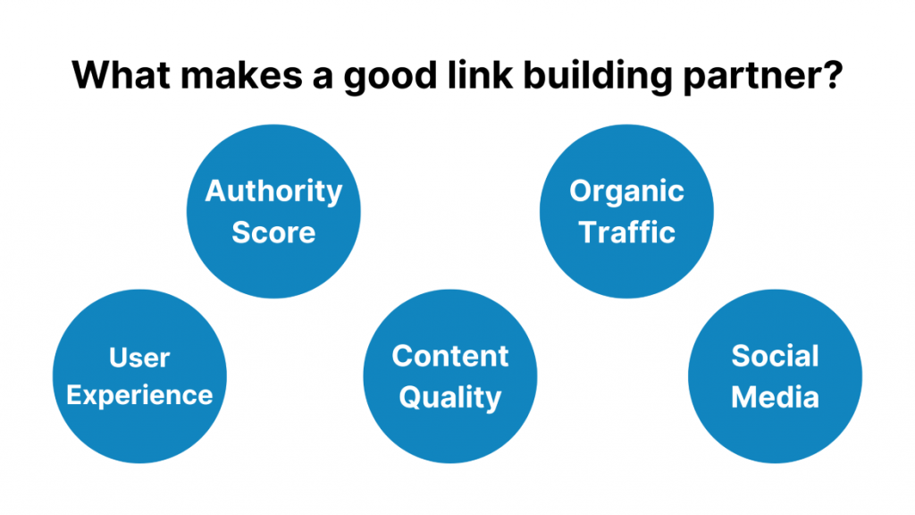 Qualities that make a good link building partner