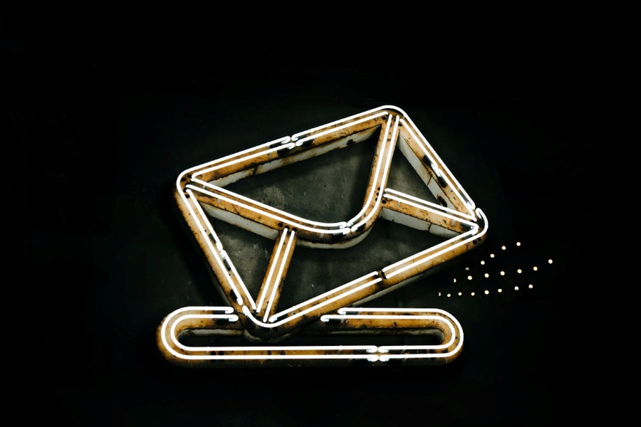 Neon Email Icon